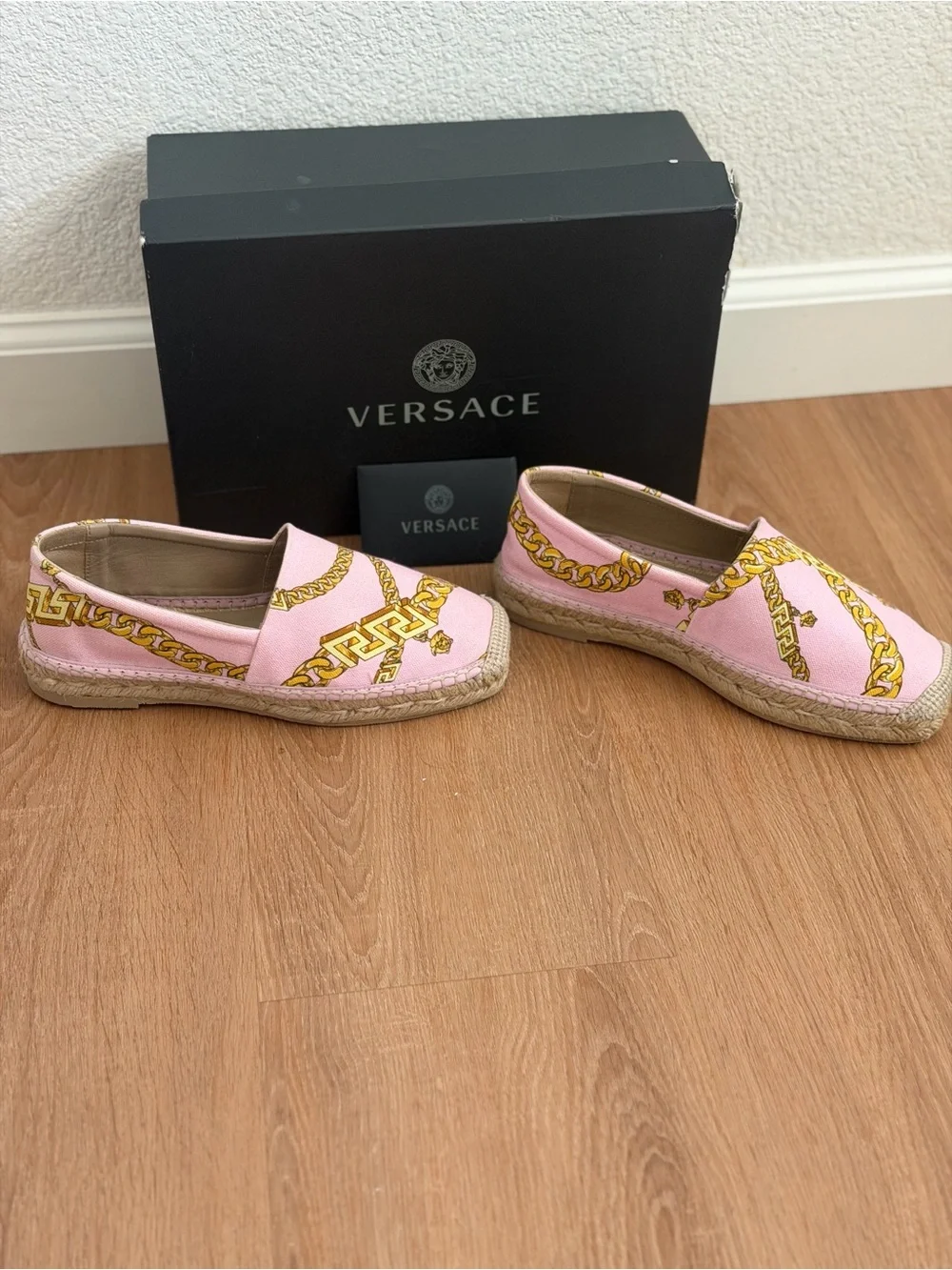 Versace espadrille slip